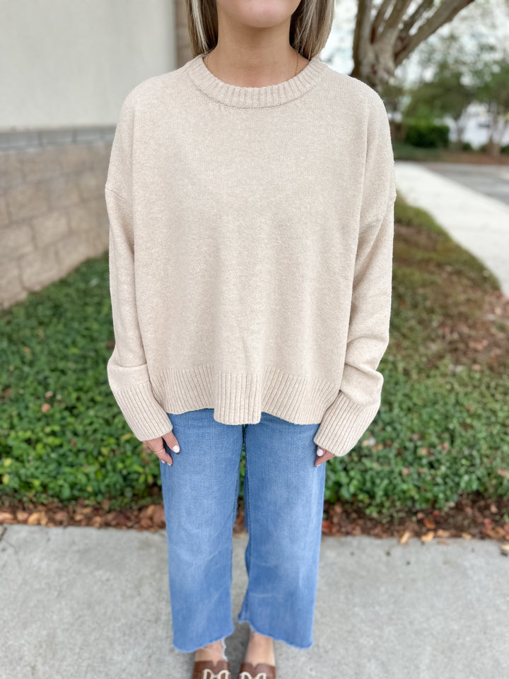 Cirrus Cozy Sweater - Macaroon