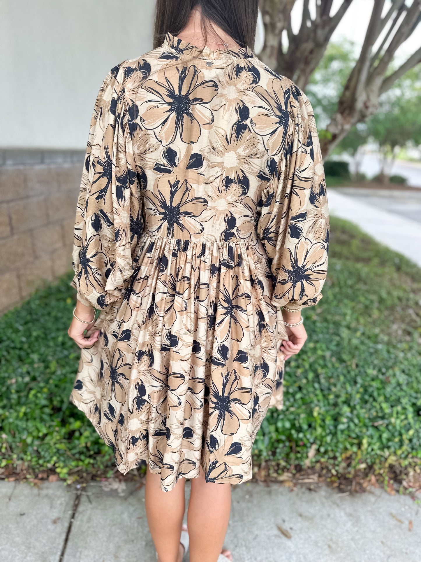 Fall Flowers Dress