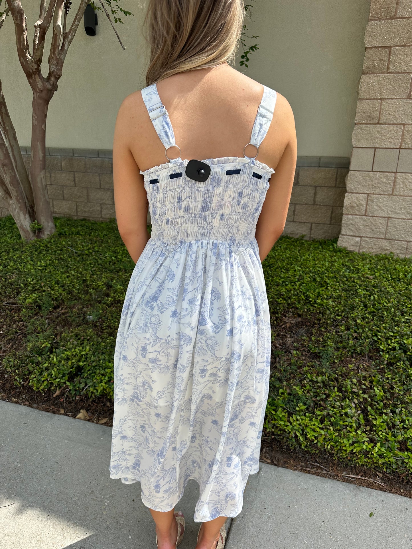 Sage Floral Maxi Dress