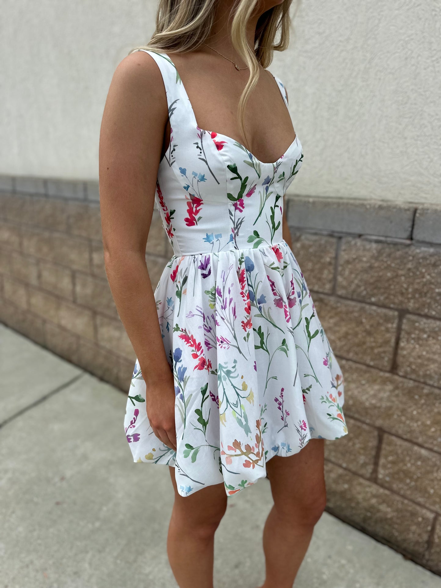 Melanie Bubble Mini Dress