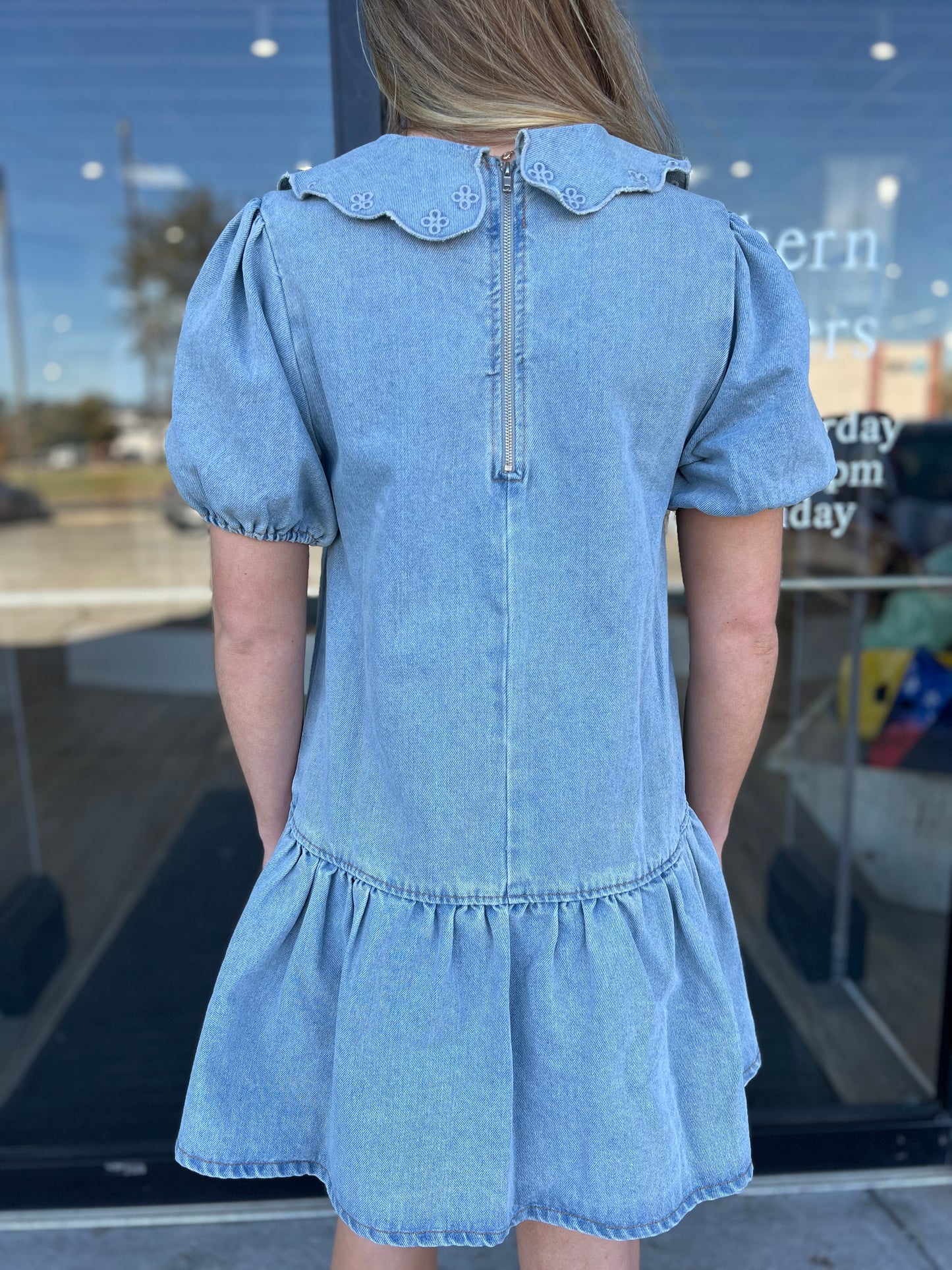 Whimsy Denim Dress