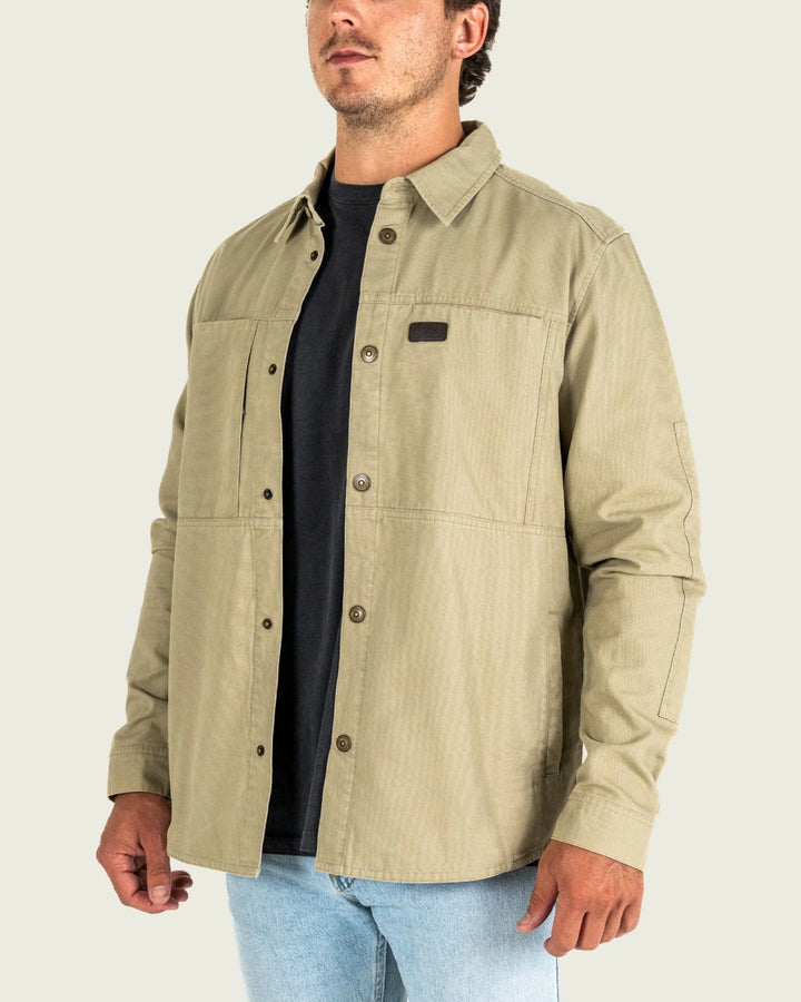 Marsh Wear Men’s The Delano Shacket - Slate Green