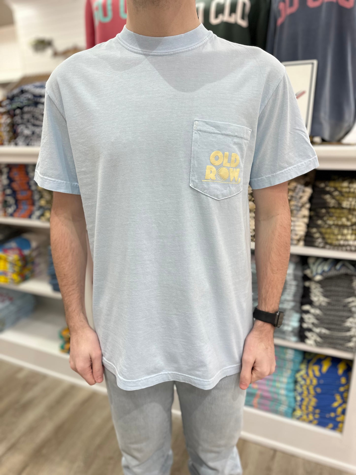 Old Row Amateur Golfer Pocket S/S T-Shirt