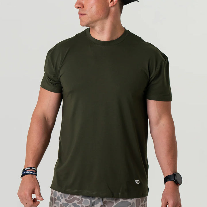 Burlebo Men’s Go To Tee - Mallard Green