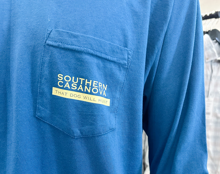 S. Casanova Timber Ducks L/S T-Shirt - Midnight