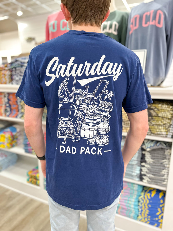 Barstool Sports Dad Starter Pack Pocket S/S T-Shirt - Midnight