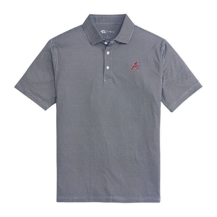 Onward Reserve Atlanta Braves Scope Printed Performance Polo - Naval Academy