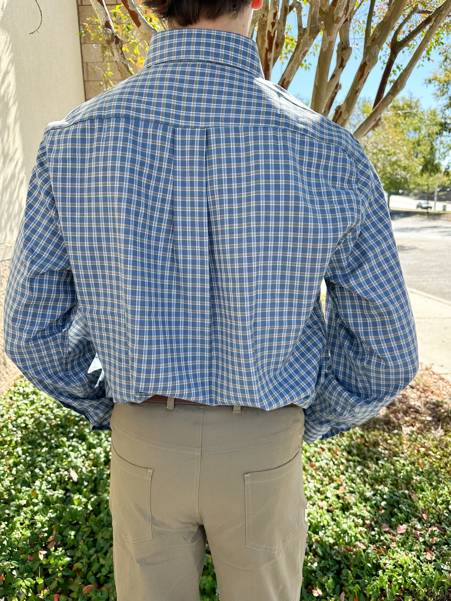 S. Casanova F25 Ransom Plaid Button Down