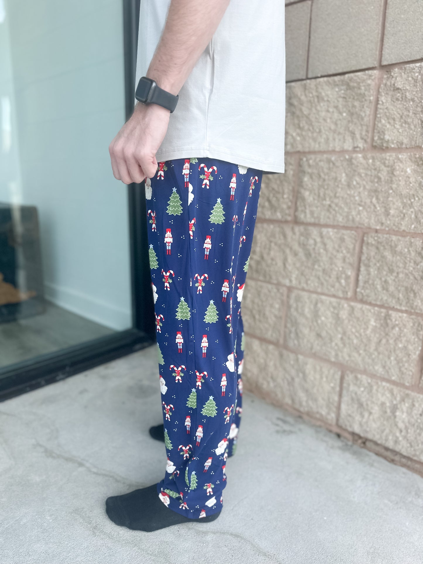 MS Mens PJ Pant - Peppermint Pine