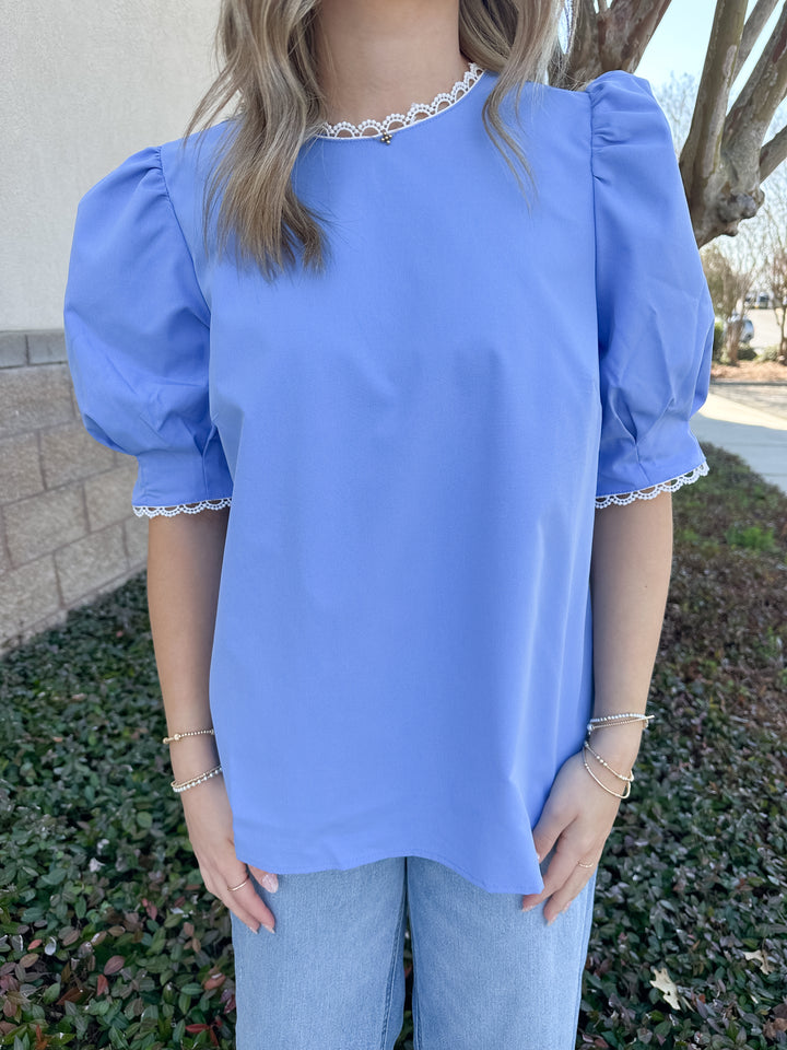 Thea Top - Blue