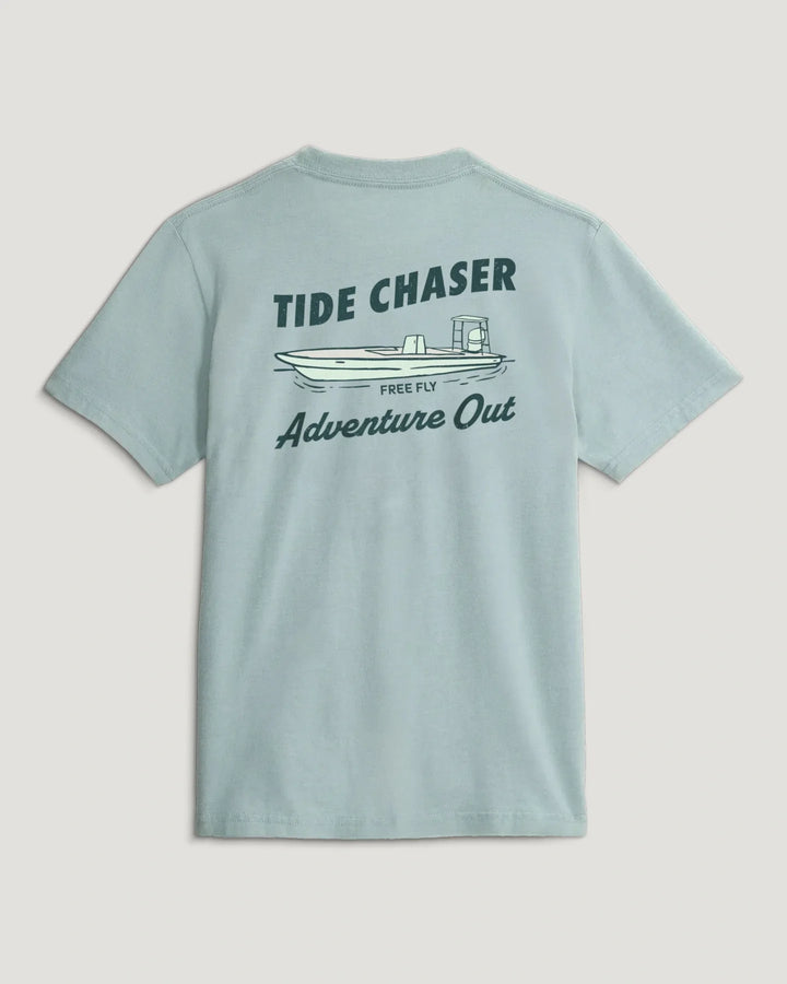 Free Fly Youth Tide Chaser S/S T-Shirt - Ocean Mist