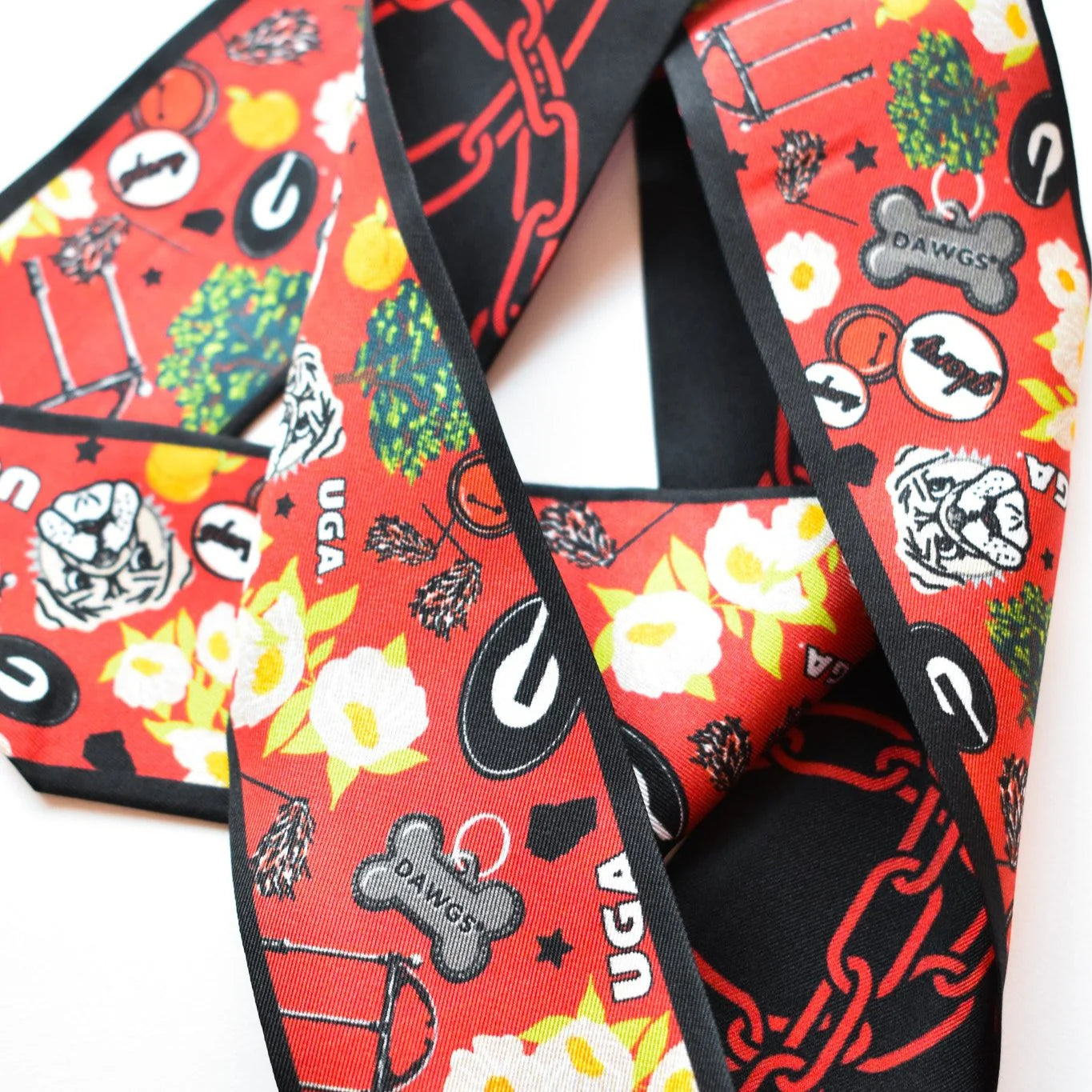 Georgia Bulldogs Skinny Scarf