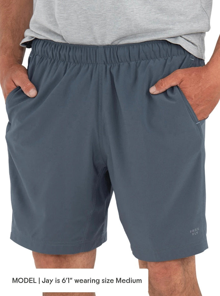 Free Fly Men’s Breeze Short 6” - Blue Dusk II