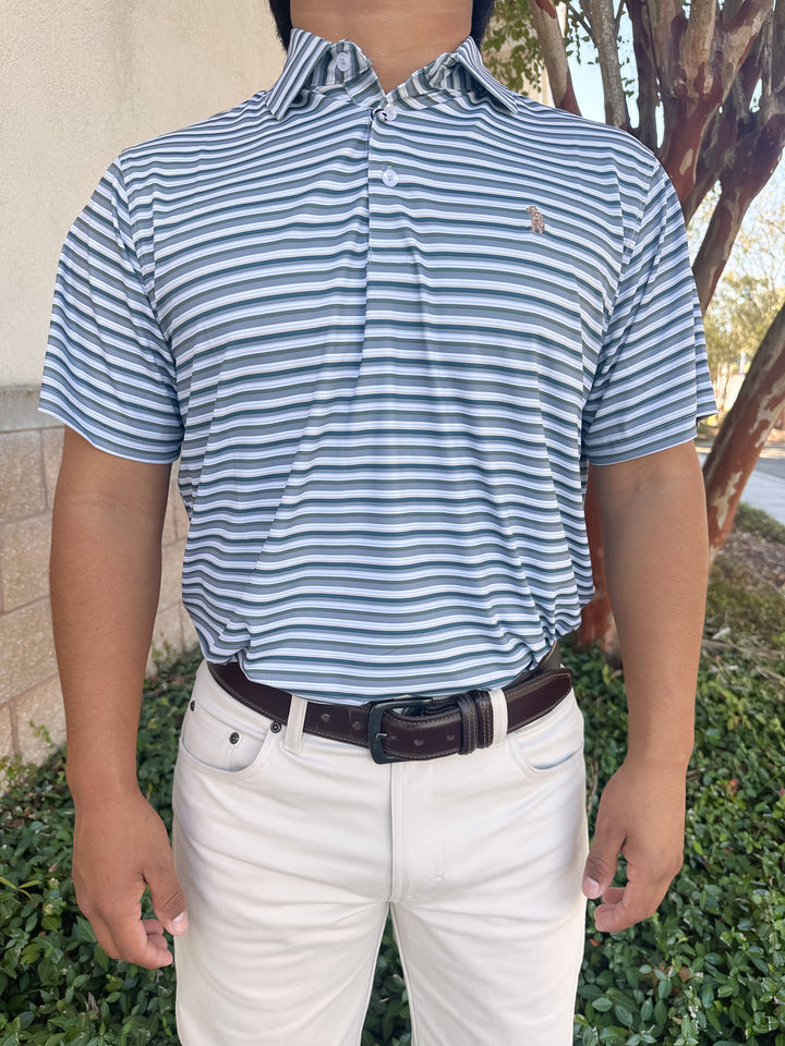 S. Casanova Jessie Performance Polo - Iron Ore