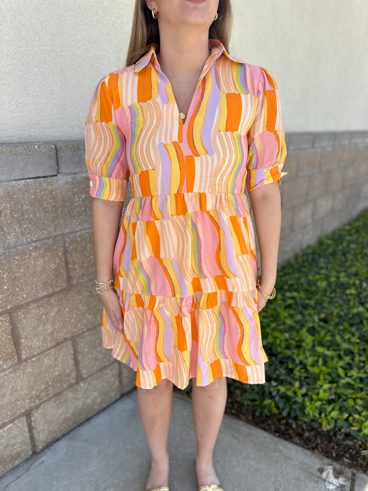 Susan Striped Dress