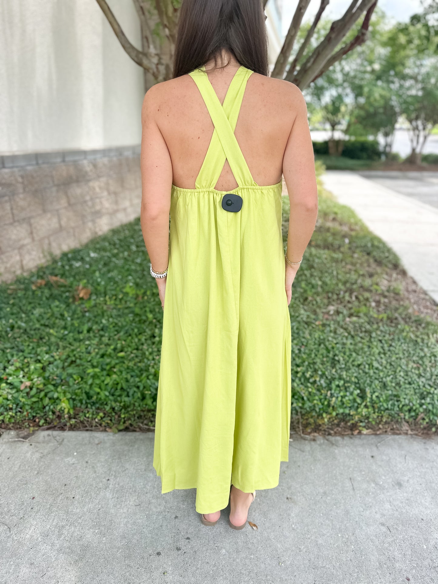Jenny Linen Midi Dress
