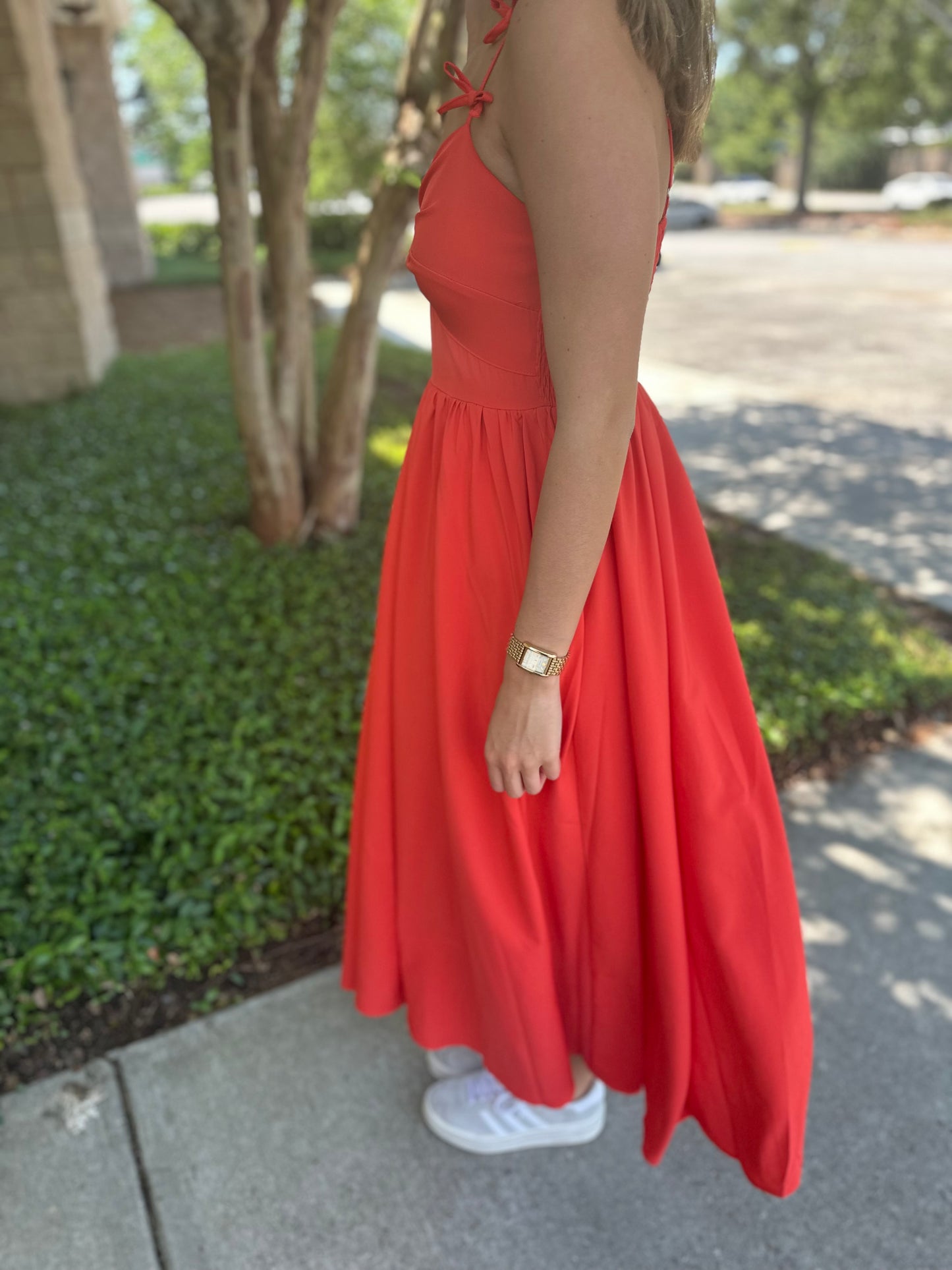Ivey Bow Strap Maxi