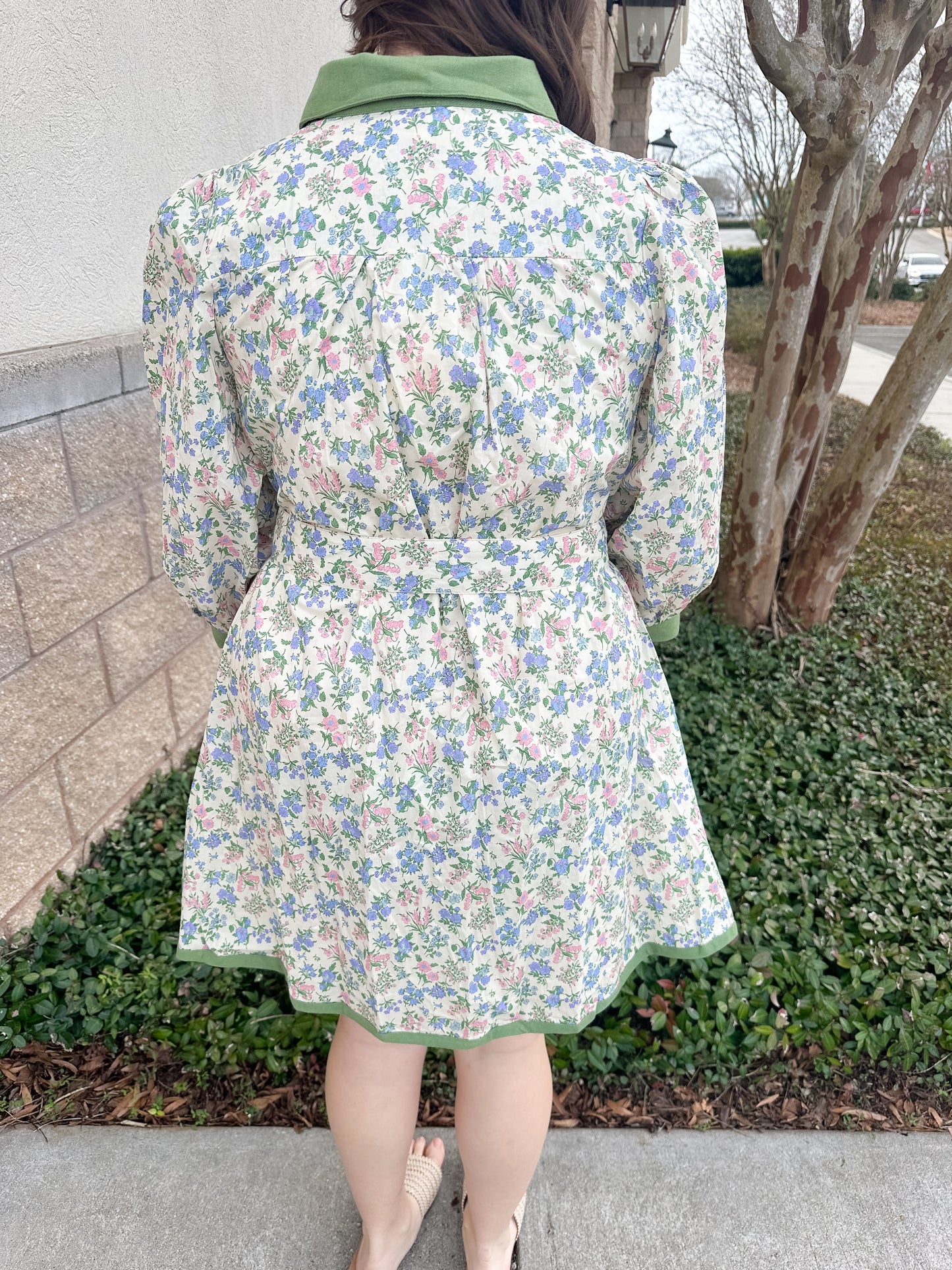 Marsha Dress - Sage