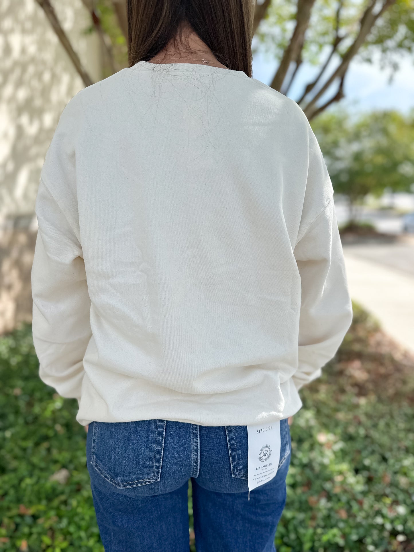 Simply Ghost Crewneck - Sand