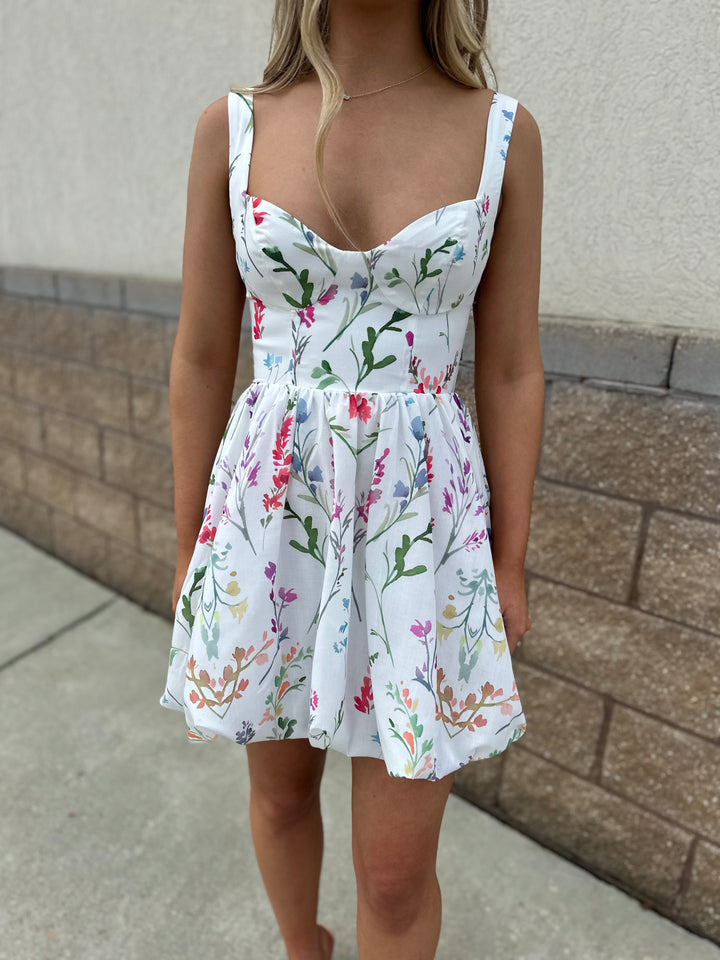 Melanie Bubble Mini Dress