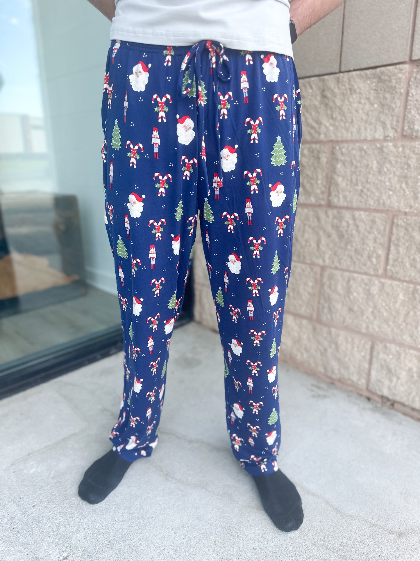MS Mens PJ Pant - Peppermint Pine