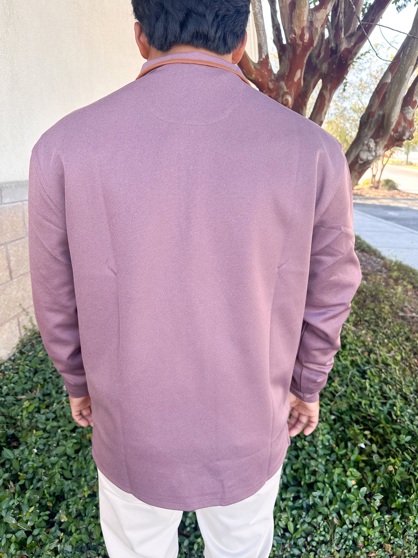 S. Casanova Performance Thurgood Quarter Zip - Cedar Grove
