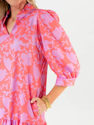 Naomi Dress - Garden Grace