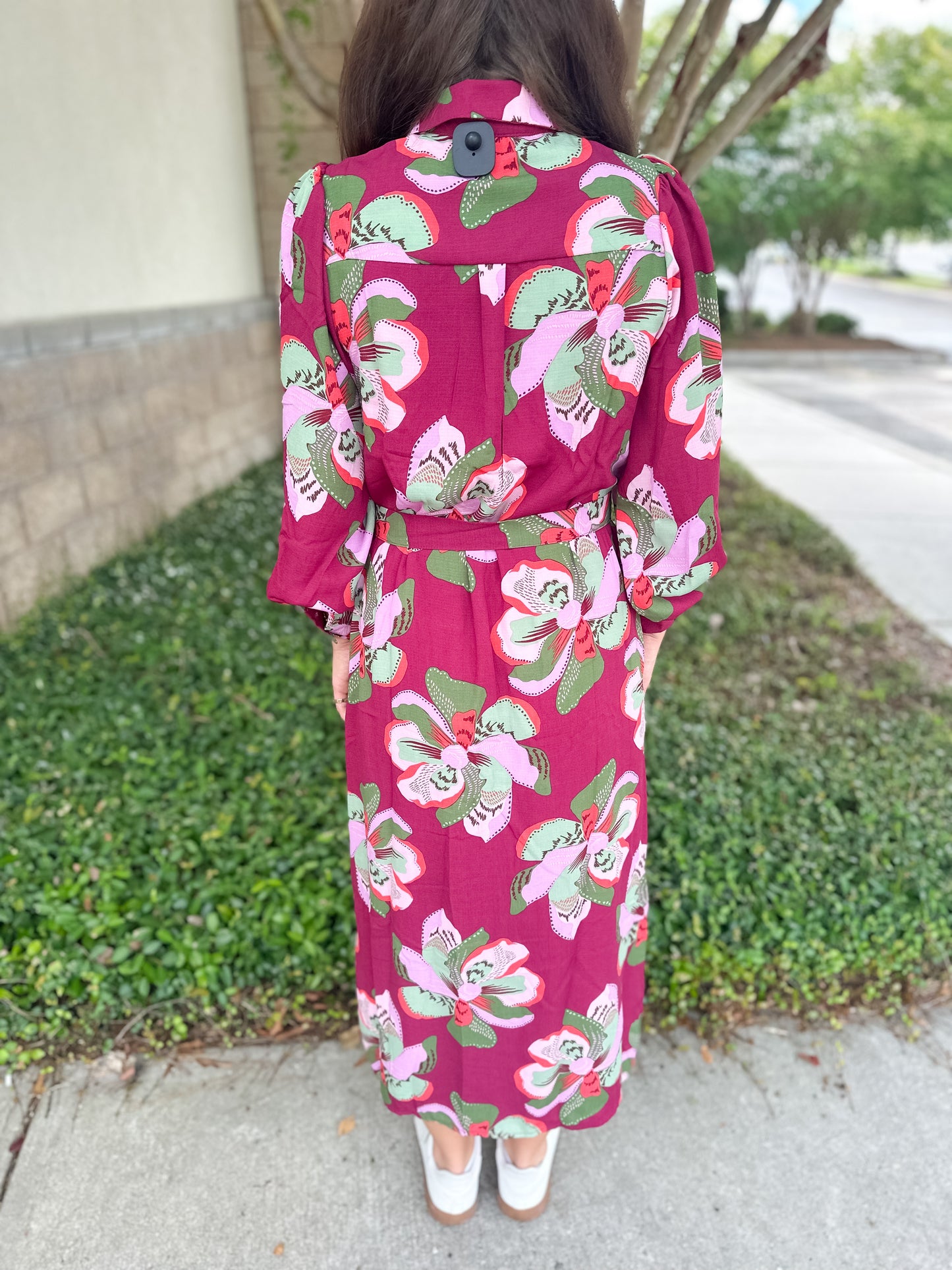 Ava Dress - Center Stage Plum