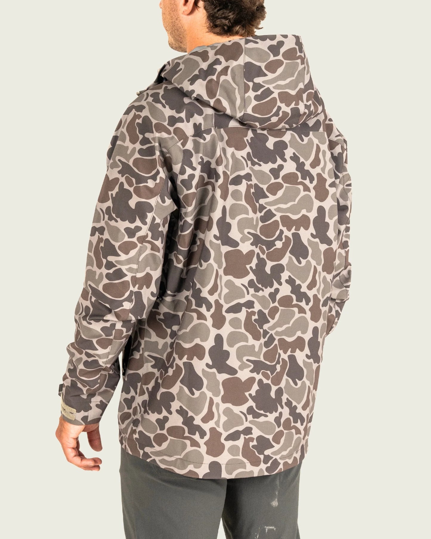 Marsh Wear Men’s Cumberland Rain Jacket - Dark Green Mallard Camo