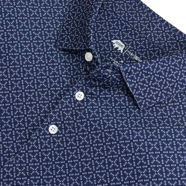 Onward Reserve Gameday Printed Performance Polo - Naval Academy
