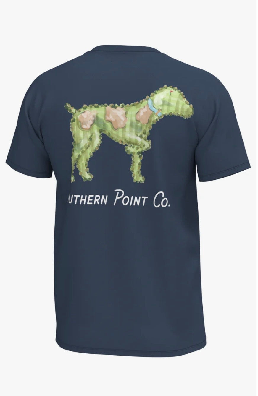 SPC Men’s Greyton Golf Course S/S Pocket T-Shirt - Deep Water