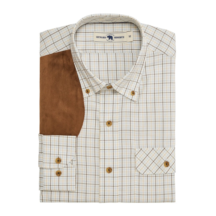 Onward Reserve Huntsman Performance Twill Shooting Shirt - Frosted Almond