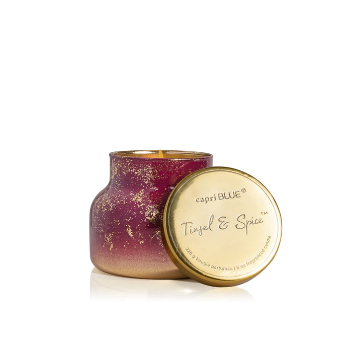 Tinsel & Spice Glimmer Petite Jar Candle
