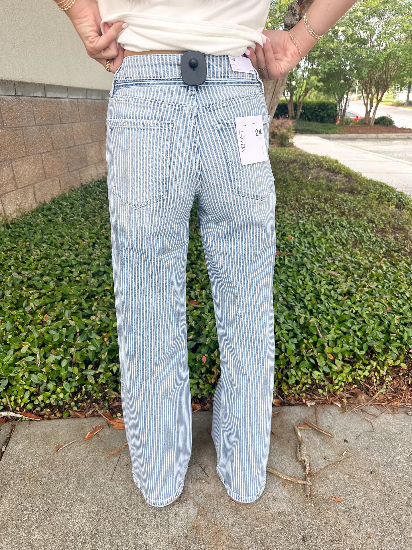 Vervet Kate Jeans - Stripe