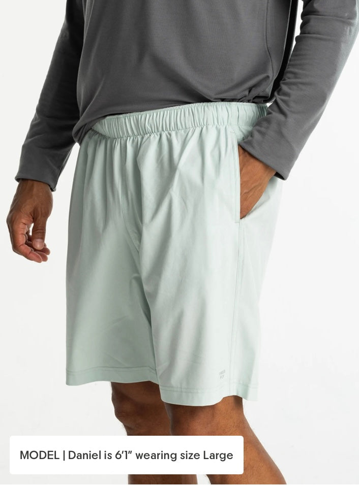 Free Fly Men’s Breeze Short 8” - Surf Spray