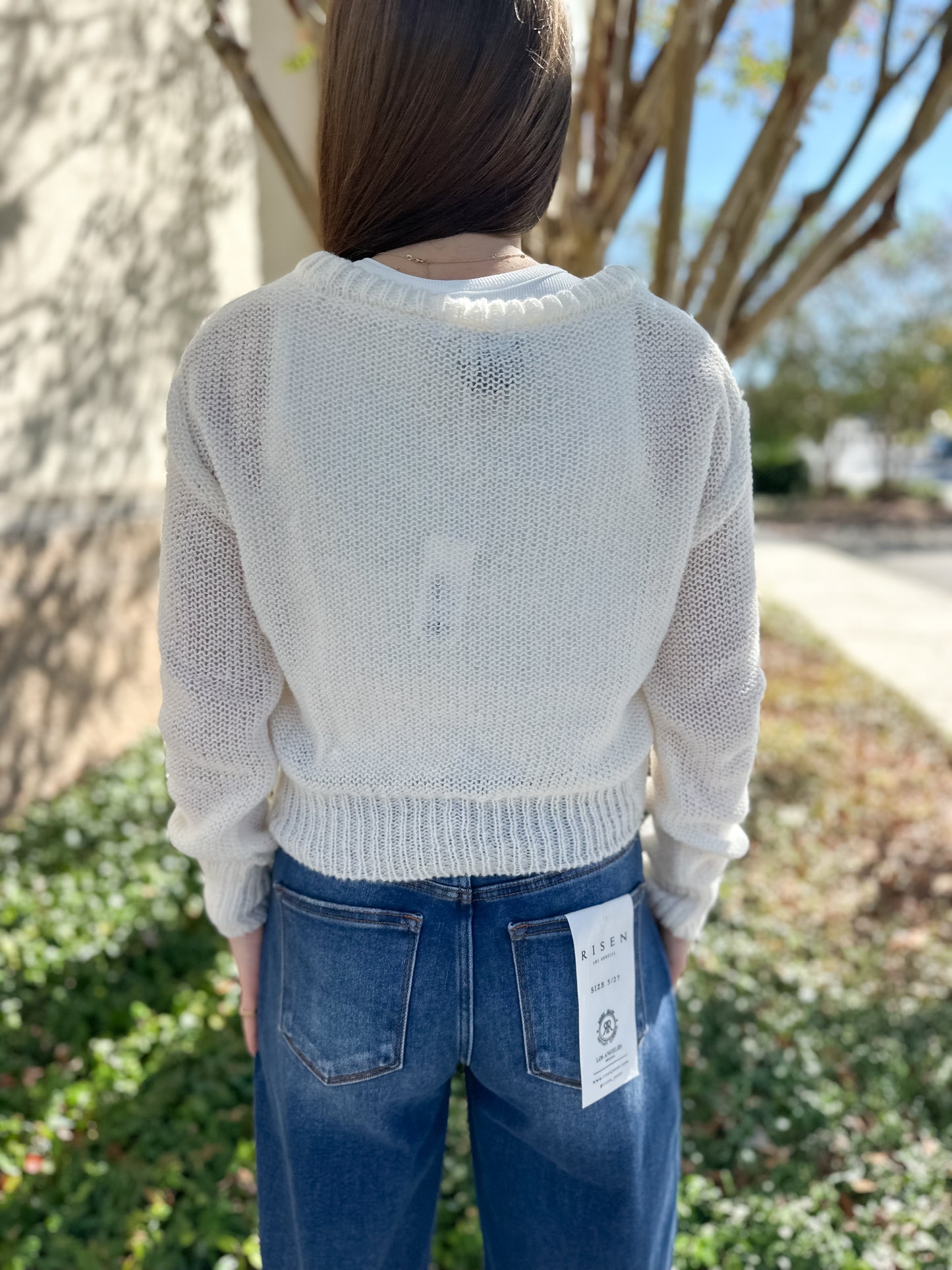 Simply Bow Cardigan