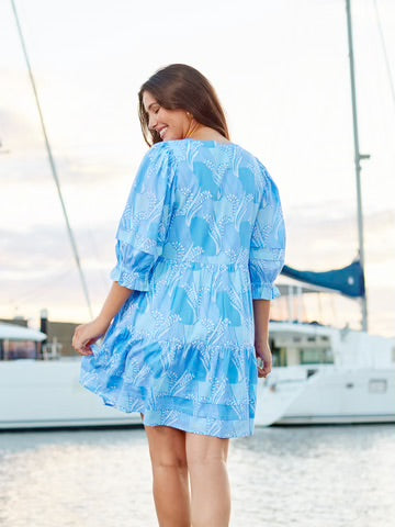 Raya Dress - Color Me Sweet Blue
