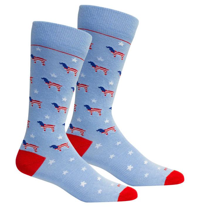 Brown Dog Socks - Red, White & Beau