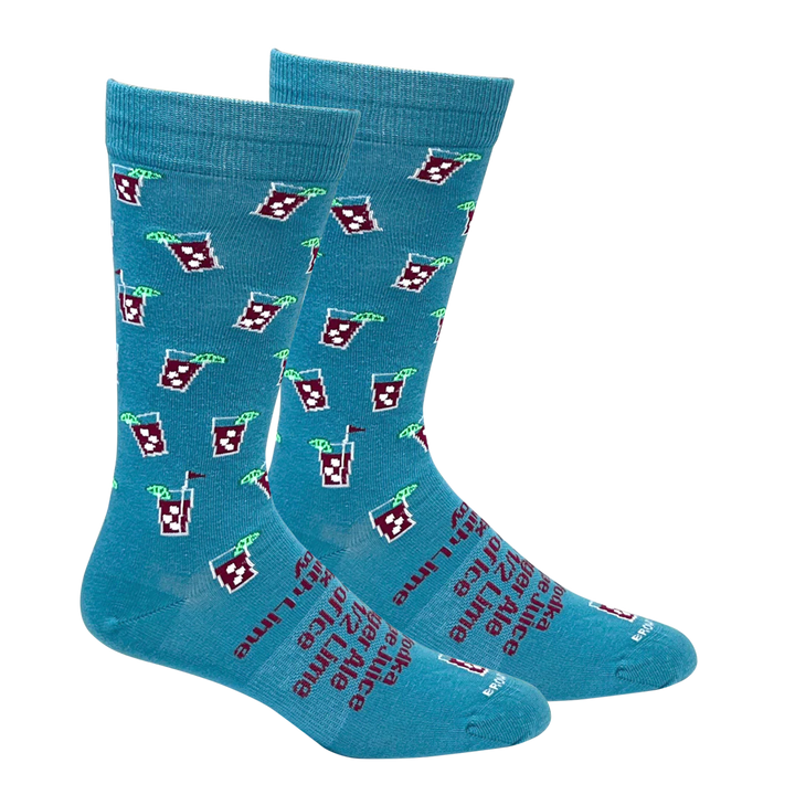 Brown Dog Socks - Transfusion Teal