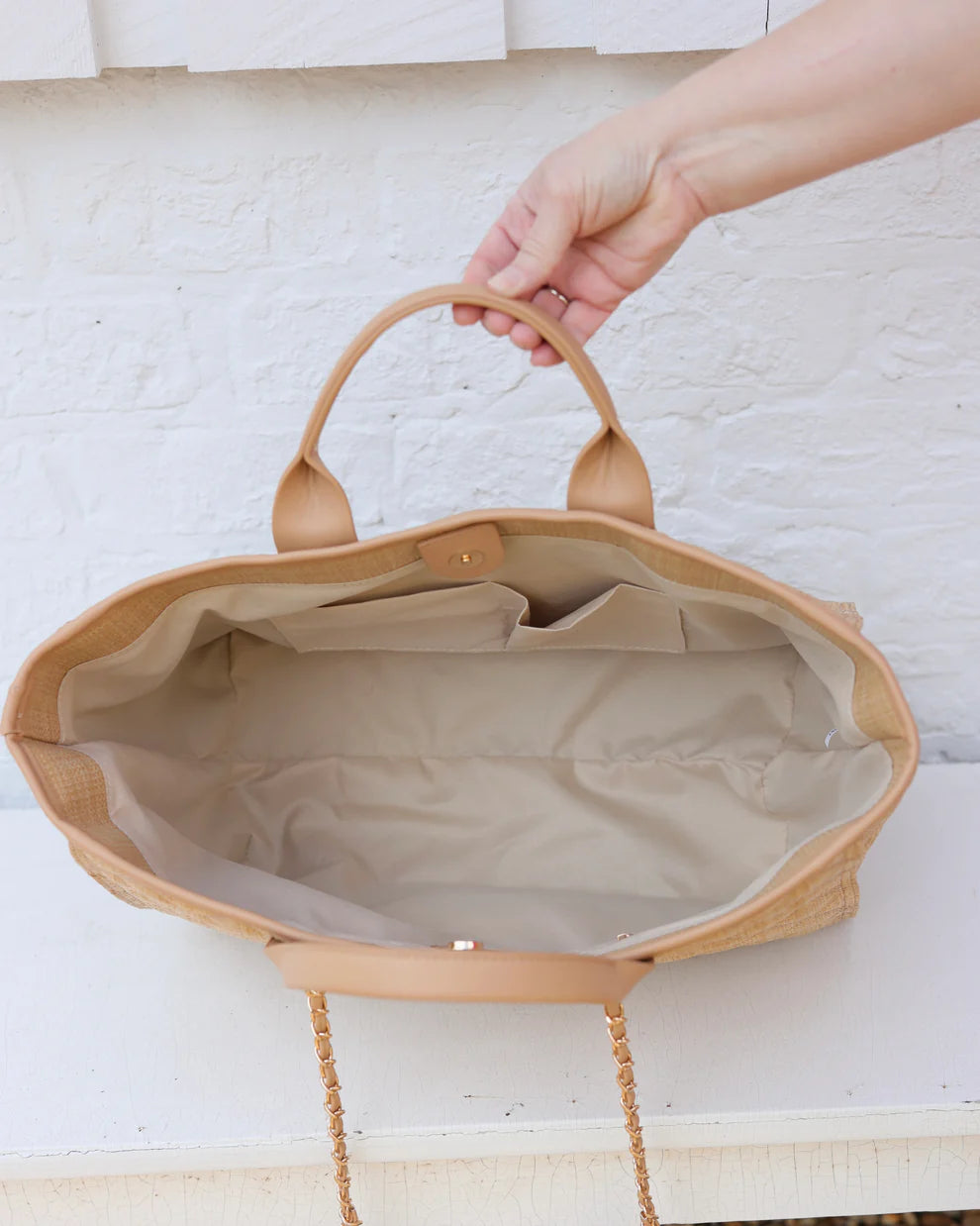 CH Melissa Tote Bag - Natural
