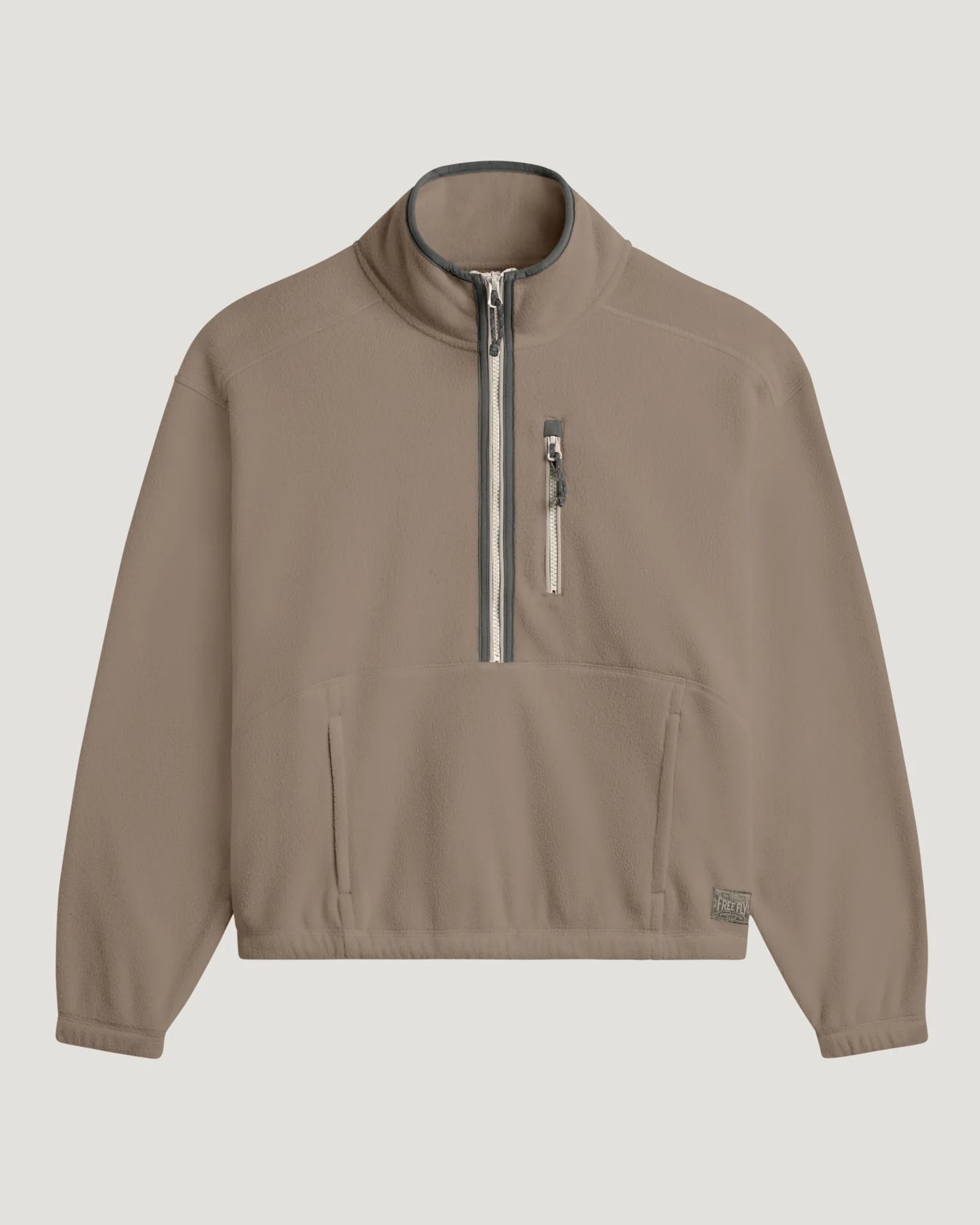 Free Fly Women’s Ashridge Fleece Half Zip - Fossil