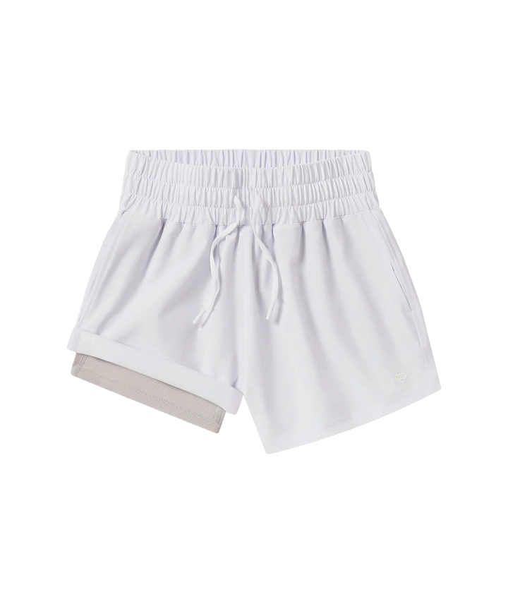 SSCO Women’s S26 Lined Hybrid Short - Bright White