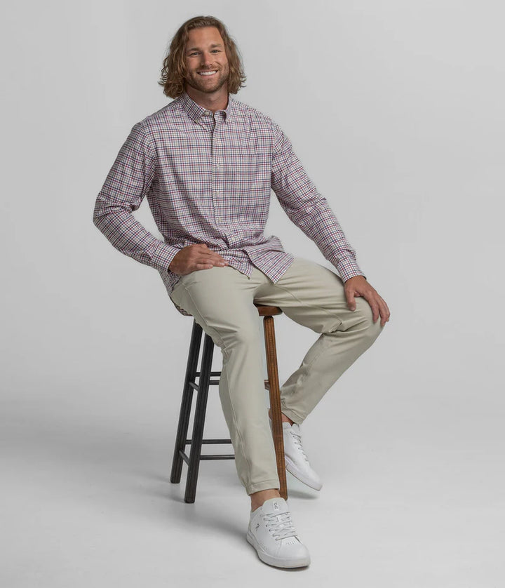 SSCO Men’s Samford Check Button Down - Spice
