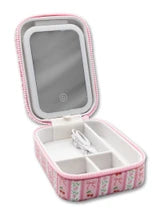 Simply Light Up Jewelry Box - Cherry Stripe