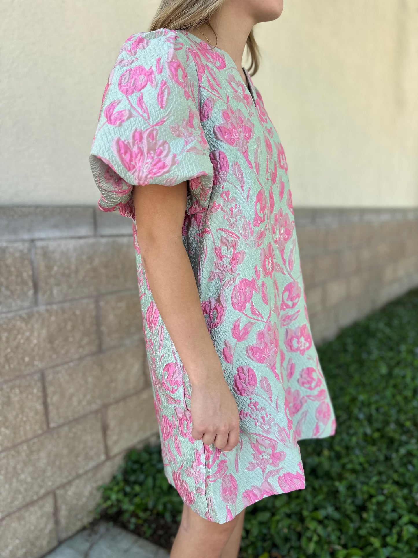 Jessamine Jacquard Dress
