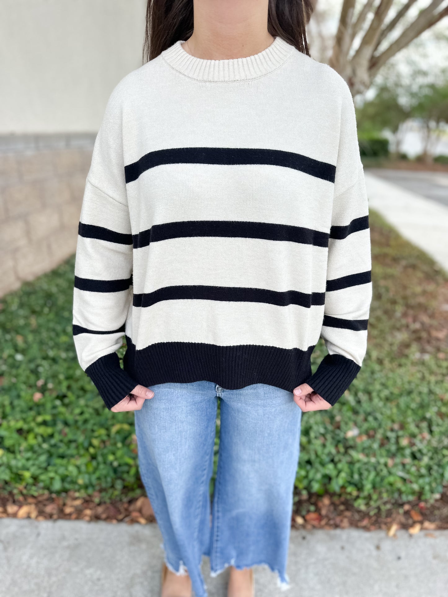 Jordane Striped Sweater