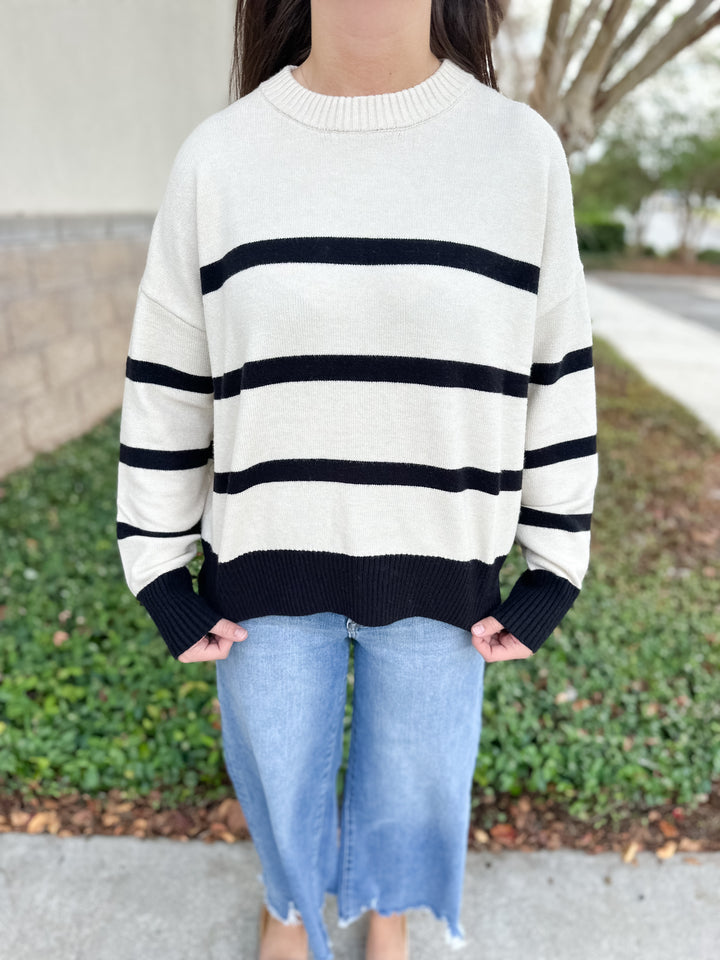 Jordane Striped Sweater