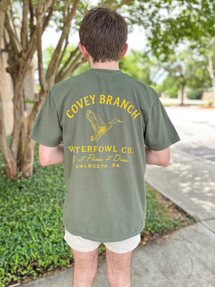 CB “If It Flies, It Dies” S/S Pocket T-Shirt - Olive