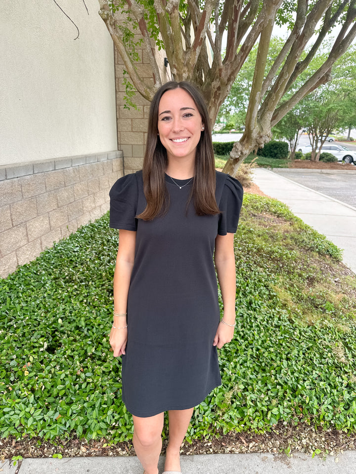 Carolina T-Shirt Dress - Black