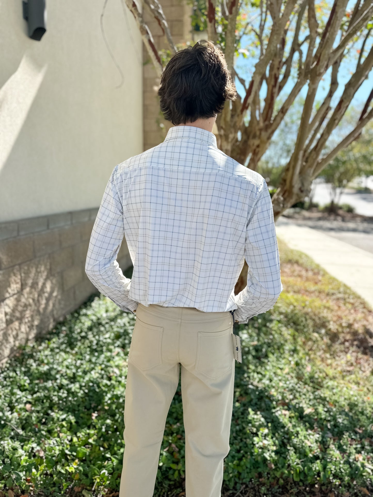 S. Casanova F25 Kirby Check Button Down